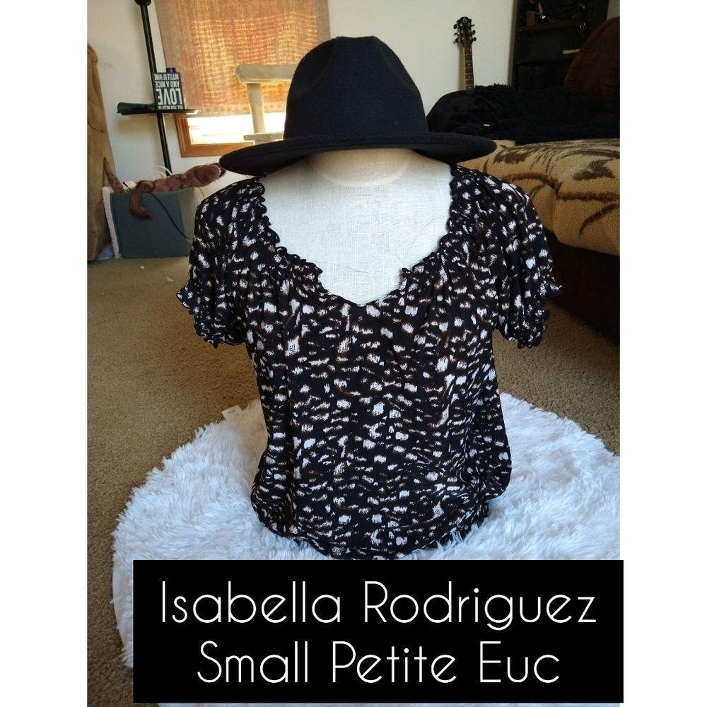Isabella Rodriguez Small Petite Flowy Blouse